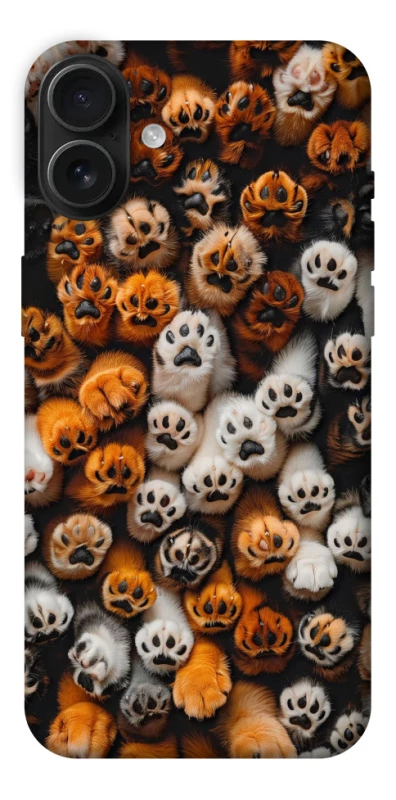 Чехол на Apple iPhone 16 Plus Сat paws фото 1 из 1