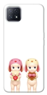 Чехол на Oppo A73 Puppy Love Duo фото 1 из 1