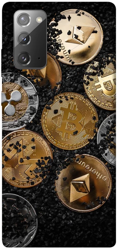 Чохол на Samsung Galaxy Note 20 Many coins v2 фото 1 з 1