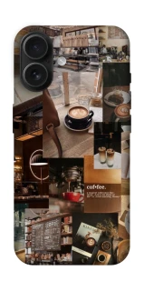 Чехол на Apple iPhone 16 Coffee collage ver.2 фото 1 из 1