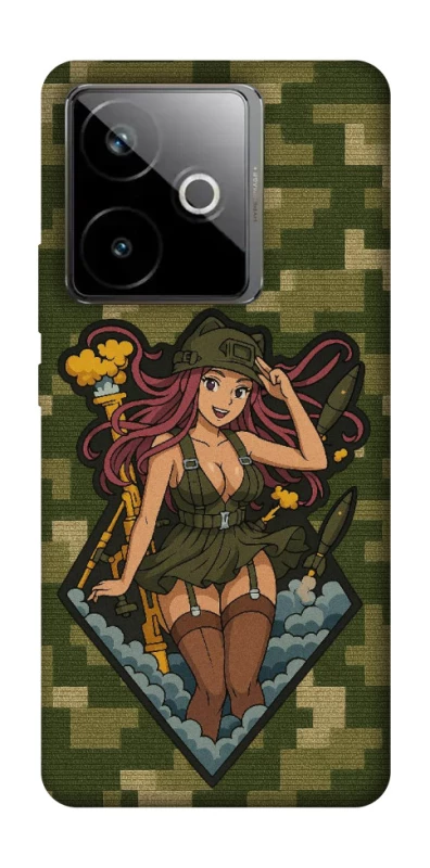 Чохол на Realme GT 7T Military Waifu фото 1 з 1