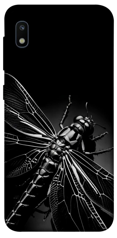 Чехол на Samsung Galaxy A10 (A105F) Black dragonfly фото 1 из 1
