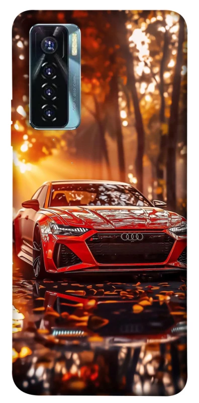Чехол на TECNO Camon 17 Pro Audi at sunset фото 1 из 1