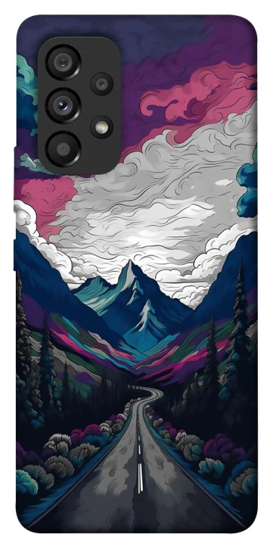 Чехол на Samsung Galaxy A53 5G Нарисованные горы фото 1 из 1
