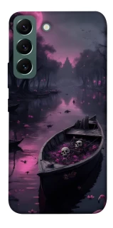 Чехол на Samsung Galaxy S22 Boat and flamingo фото 1 из 1