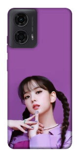 Чохол на Motorola Moto G24 JISOO - BLACKPINK фото 1 з 1