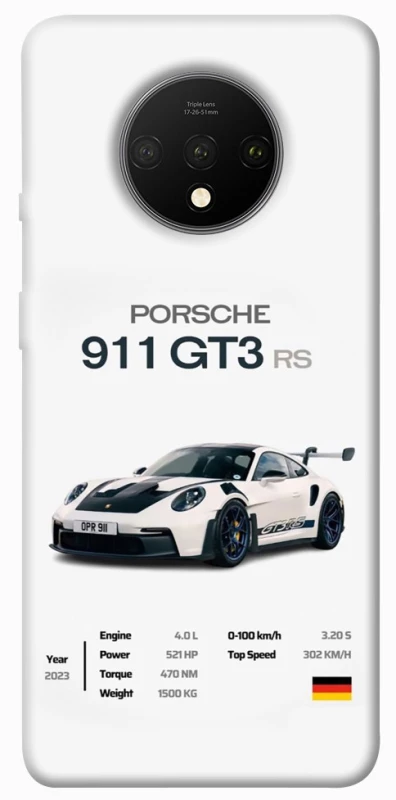 Чохол на OnePlus 7T Porsche 911 GT3 фото 1 з 1