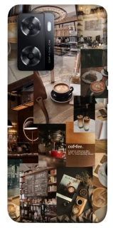Чехол на Oppo A57s Coffee collage ver.2 фото 1 из 1