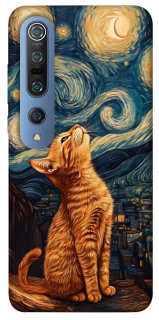 Чохол на Xiaomi Mi 10 / Mi 10 Pro van gogh cat фото 1 з 1