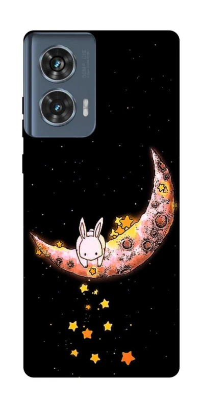 Чохол на Motorola Edge 50 Moon rabbit фото 1 з 1