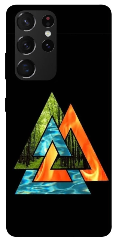 Чехол на Samsung Galaxy S21 Ultra Валькнут v4 фото 1 из 1