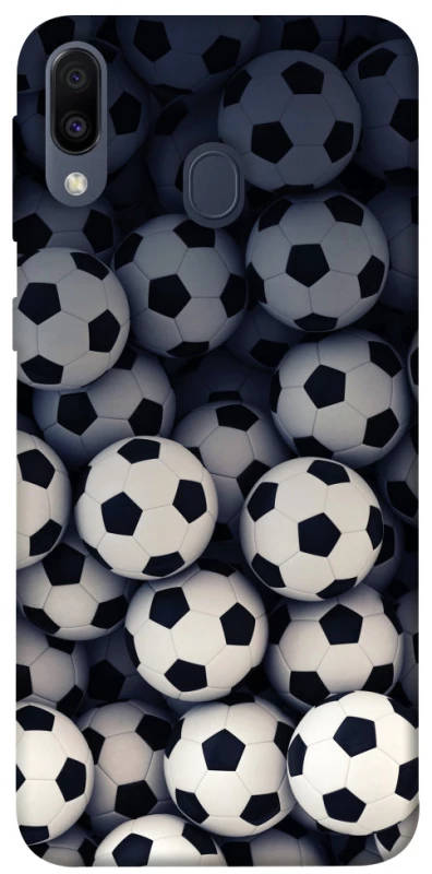 Чохол на Samsung Galaxy M20 Футбольні м'ячи фото 1 з 1