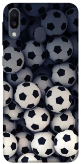 Чохол на Samsung Galaxy M20 Футбольні м'ячи фото 1 з 1