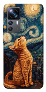 Чохол на Xiaomi 12T / 12T Pro van gogh cat фото 1 з 1