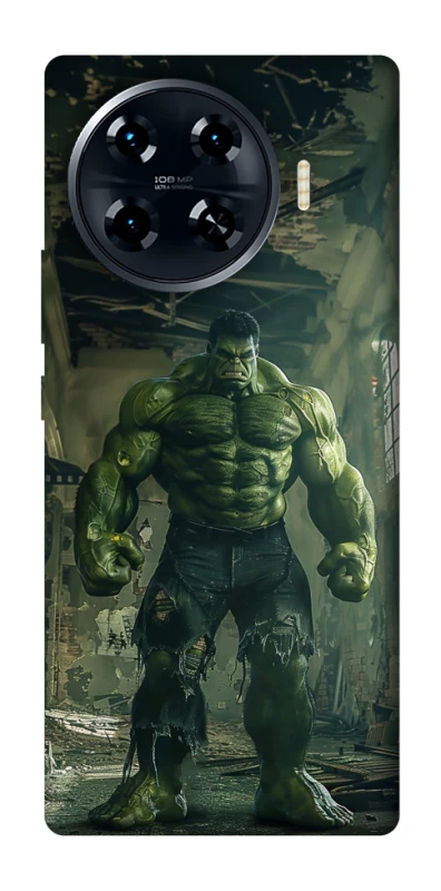 Чохол на TECNO Spark 20 Pro+ Angry Hulk фото 1 з 1