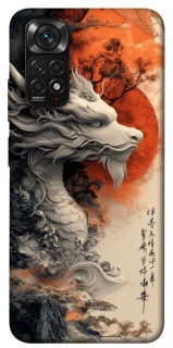 Чехол на Xiaomi Redmi Note 11 (Global) / Note 11S white dragon фото 1 из 1