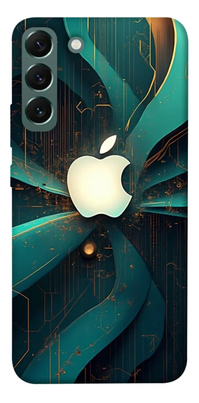 Чехол на Samsung Galaxy S22+ Apple logo ver.4 фото 1 из 1