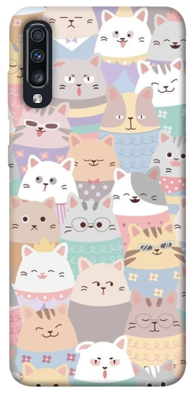 Чехол на Samsung Galaxy A70 (A705F) Funny Kittens ver.2 фото 1 из 1