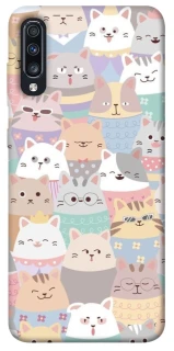 Чехол на Samsung Galaxy A70 (A705F) Funny Kittens ver.2 фото 1 из 1