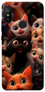 Чохол на Xiaomi Mi A2 Lite / Xiaomi Redmi 6 Pro happy cats фото 1 з 1