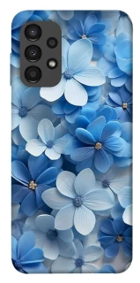 Чехол на Samsung Galaxy A13 4G Синие цветы фото 1 из 1