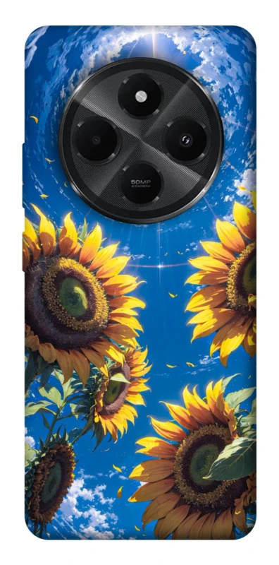 Чохол на Xiaomi Poco M7 Sunflowers фото 1 з 1