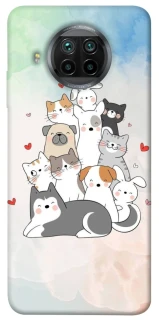 Чохол на Xiaomi Mi 10T Lite / Redmi Note 9 Pro 5G Funny Pets ver.2 фото 1 з 1