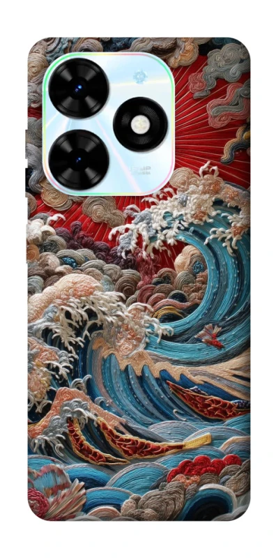 Чехол на TECNO Spark Go 2024 Japa wave ver.2 фото 1 из 1