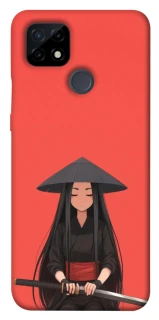 Чехол на Realme C21 Red samurai фото 1 из 1