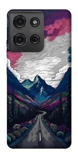 Чехол на Motorola Moto G75 Нарисованные горы фото 1 из 1