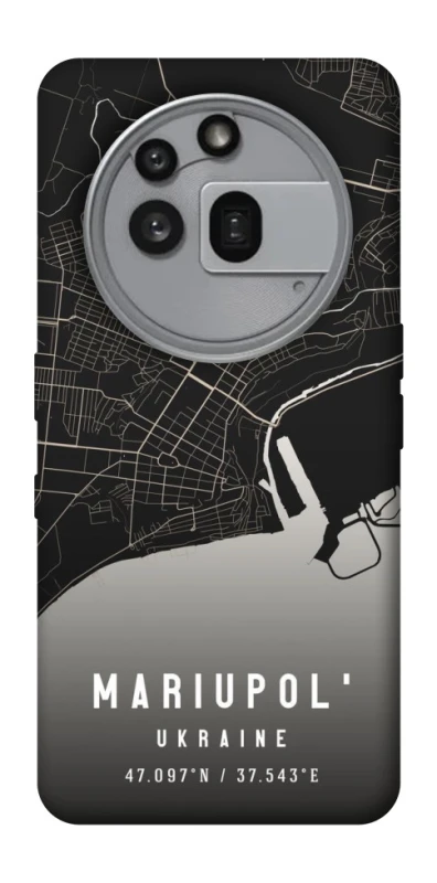 Чохол на Nothing Phone (3a) Pro Mariupol map фото 1 з 1
