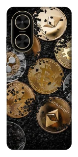 Чехол на Xiaomi Poco C71 Many coins v2 фото 1 из 1