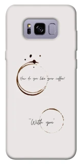 Чехол на Samsung G955 Galaxy S8 Plus Coffee with you фото 1 из 1