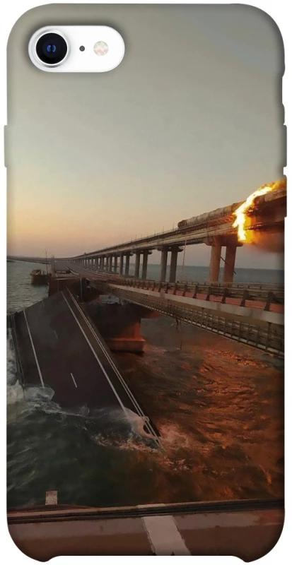 Чохол на Apple iPhone SE (2020) Кримський міст втомився фото 1 з 1