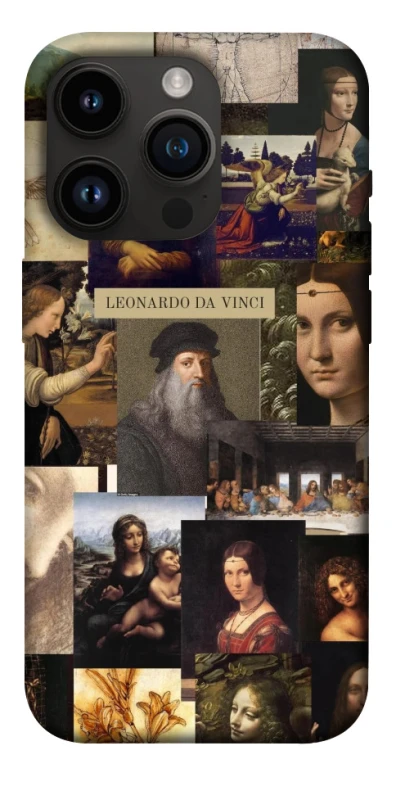 Чехол на Apple iPhone 14 Pro (6.1") Leonardo da Vinci фото 1 из 1
