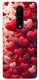 Чехол на OnePlus 8 Many hearts фото 1 из 1