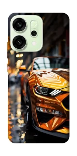 Чохол на Oppo Reno 14 Golden sports car фото 1 з 1