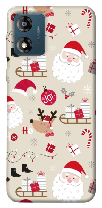 Чохол на Motorola Moto E13 Новорічний v1 фото 1 з 1