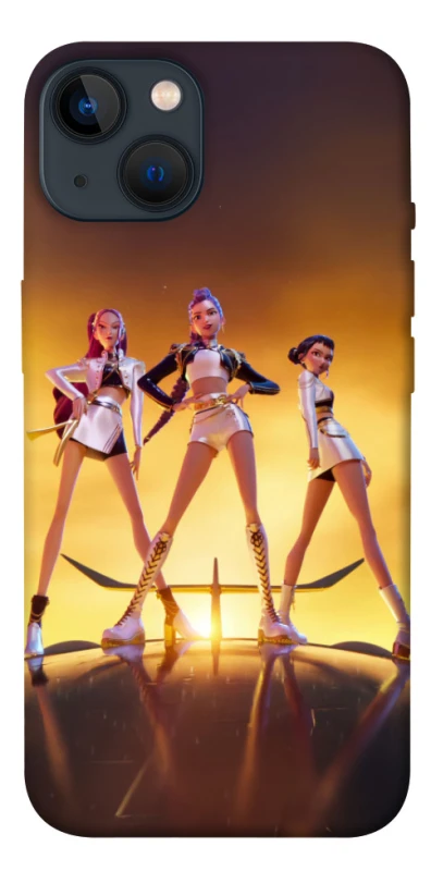 Чехол на Apple iPhone 13 (6.1") K-Pop Demon Hunters ver.2 фото 1 из 1