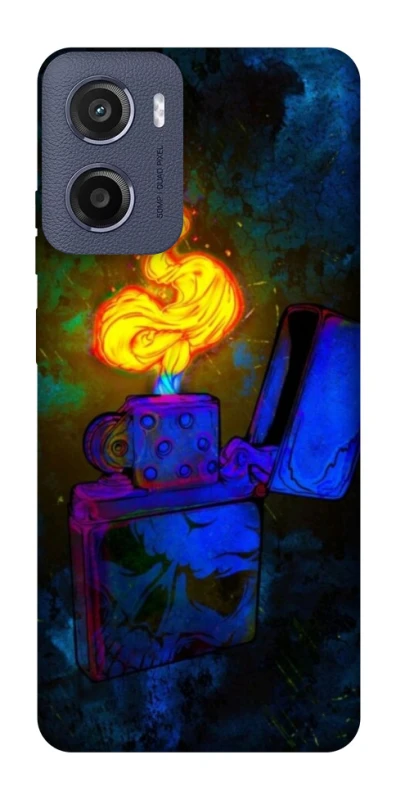 Чохол на Motorola Moto E15 Запальничка фото 1 з 1