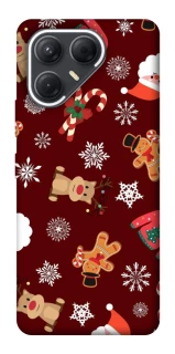 Чехол на TECNO Pova 7 Новогодний v6 фото 1 из 1