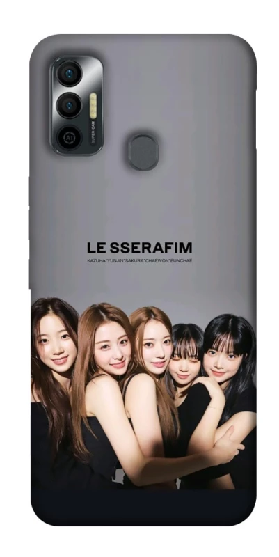 Чохол на TECNO Spark 7 LE SSERAFIM v2 фото 1 з 1