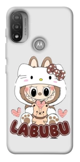 Чохол на Motorola Moto E20 Hello Kitty Labubu фото 1 з 1