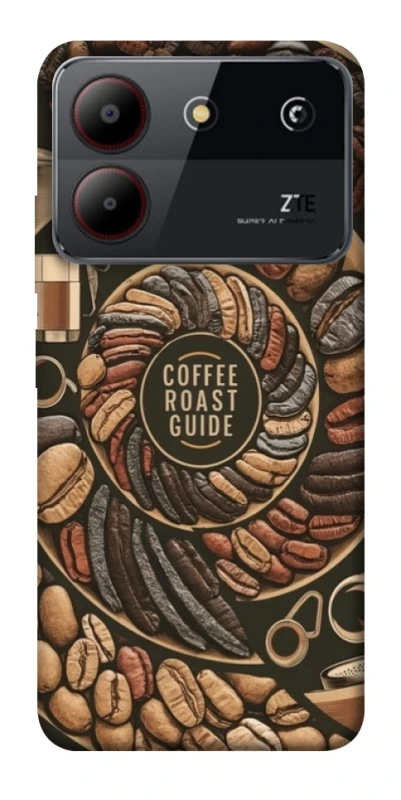 Чохол на ZTE Blade A54 4G Coffee roast guide фото 1 з 1