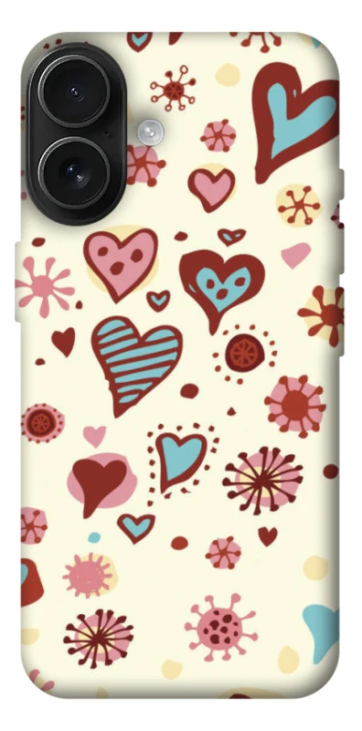 Чохол на Apple iPhone 17 (6.3") Pretty hearts фото 1 з 1