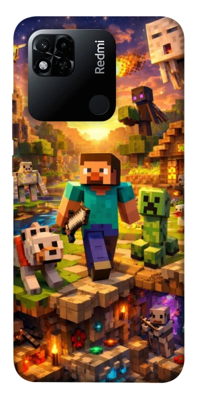 Чохол на Xiaomi Redmi 10A Minecraft v6 фото 1 з 1