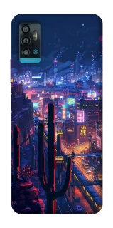 Чехол на ZTE Blade A71 Night city фото 1 из 1