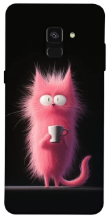 Чехол на Samsung A530 Galaxy A8 (2018) Розовый котёнок фото 1 из 1