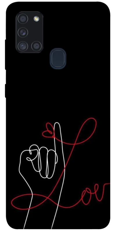 Чехол на Samsung Galaxy A21s Pair romantic theme ver.9 фото 1 из 1