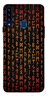 Чехол на Samsung Galaxy A20s Руны фото 1 из 1